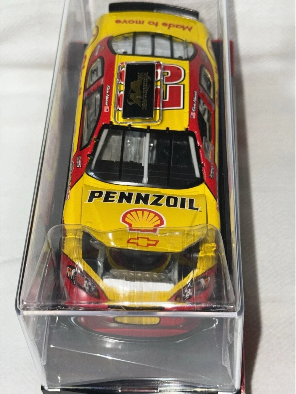 🔥 2007 KEVIN HARVICK SHELL PENNZOIL # 29 OPEN HOOD IN DISPLAY CASE 🔥